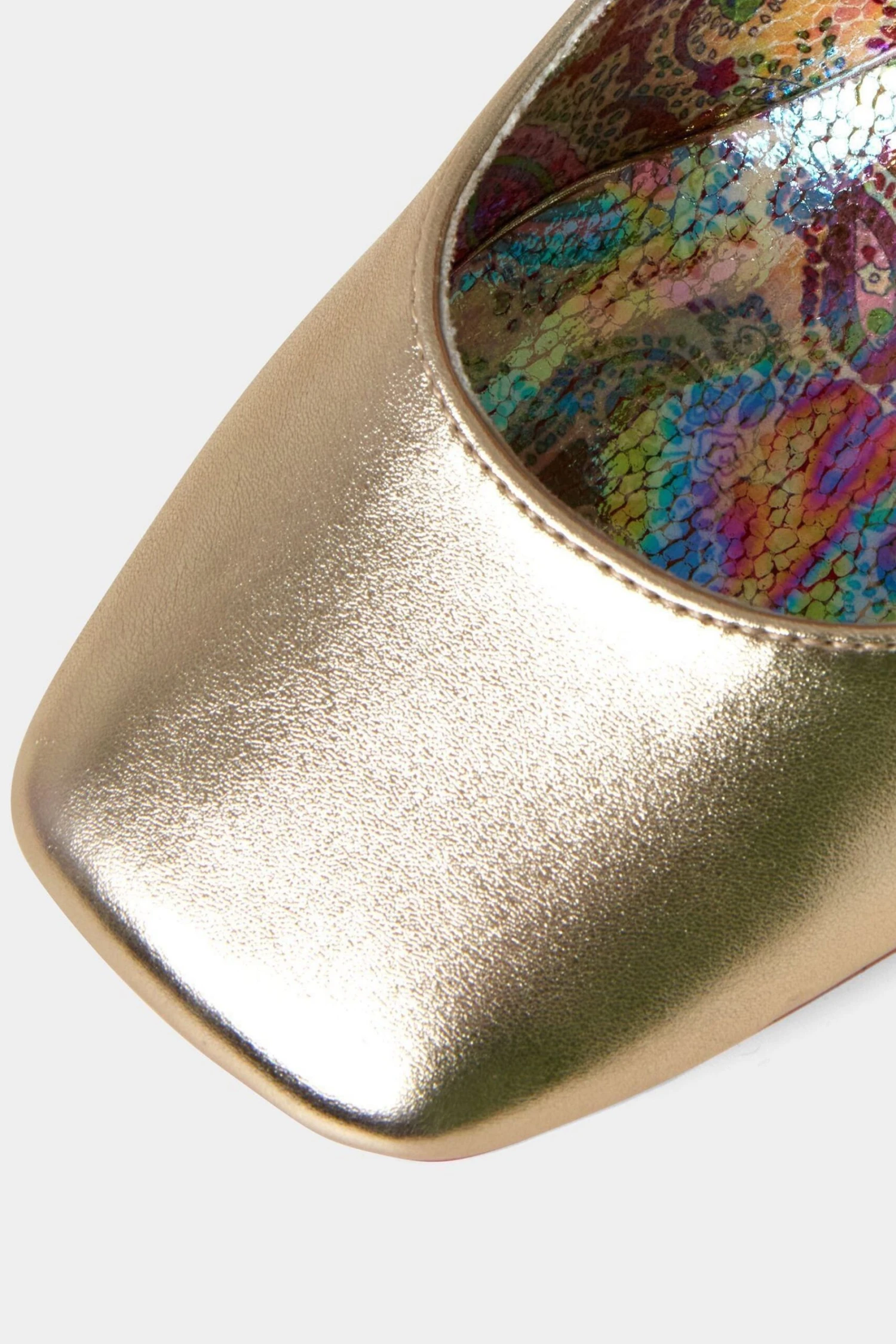 Joe Browns Mary-Jane-Schuhe In Metallic-Optik Mit Zwei Riemen 4 Joe Browns Mary-Jane-Schuhe In Metallic-Optik Mit Zwei Riemen – Bild 4