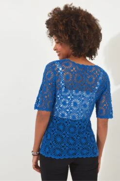 Joe Browns Love Sommerliche Strickjacke Mit Häkeldesign -Angebote Stil Welt Store B04810s3