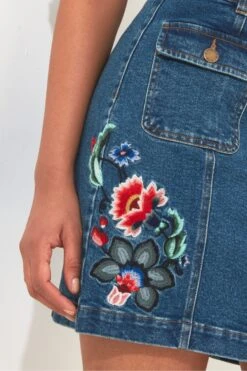 Joe Browns Denim-Minirock In A-Linie 8 Joe Browns Denim-Minirock In A-Linie -Angebote Stil Welt Store B06327s4