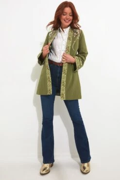 Joe Browns Metallic Floral Embroidered Edge To Edge Kimono -Angebote Stil Welt Store B17106s4