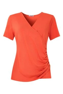 Joe Browns Wickeltop Aus Jersey Mit Raffung -Angebote Stil Welt Store B20687s5