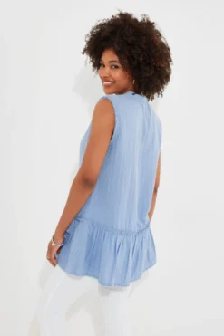 Joe Browns Basic Sleeveless Frilly Cotton Tunic 7 Joe Browns Basic Sleeveless Frilly Cotton Tunic -Angebote Stil Welt Store B25622s3 scaled