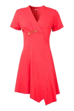 Joe Browns Wrap Front Short Sleeve Asymmetric Jersey Tunic Top -Angebote Stil Welt Store B34924s5 scaled