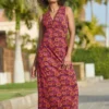 Joe Browns Twist Front Sleeveless Jersey Maxi Dress