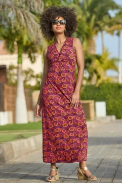 Joe Browns Twist Front Sleeveless Jersey Maxi Dress