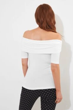 Joe Browns Slim Fit Fold Over Bardot Jersey Top 7 Joe Browns Slim Fit Fold Over Bardot Jersey Top -Angebote Stil Welt Store B41790s3