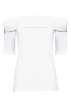 Joe Browns Slim Fit Fold Over Bardot Jersey Top -Angebote Stil Welt Store B41790s5 scaled