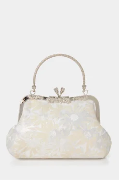 Joe Browns Jacquard-Clutch Mit Metallrahmen