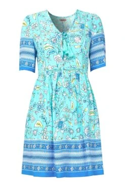 Joe Browns Floral Button Through Lace Trim Tunic -Angebote Stil Welt Store B47270s5