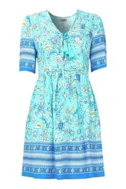 Joe Browns Floral Button Through Lace Trim Tunic -Angebote Stil Welt Store B47270s5 scaled