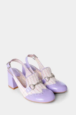 Joe Browns Horsebit-Slingbacks Mit Tweed-Design -Angebote Stil Welt Store B51264s4 scaled