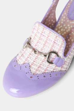 Joe Browns Horsebit-Slingbacks Mit Tweed-Design -Angebote Stil Welt Store B51264s5 scaled