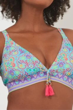 Joe Browns Bikini-Top Mit Hellem Kacheldruck -Angebote Stil Welt Store B52269s4