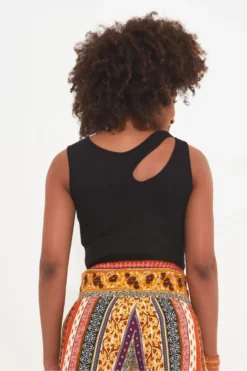 Joe Browns Asymmetric Cut Out Ribbed Vest Top -Angebote Stil Welt Store B55979s3 scaled