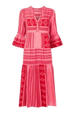 Joe Browns Oversized Boho Style Textured Long Sleeve Midi Dress -Angebote Stil Welt Store B60673s5