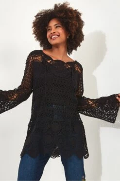 Joe Browns Häkel-Strandtunika Im Boho-Stil