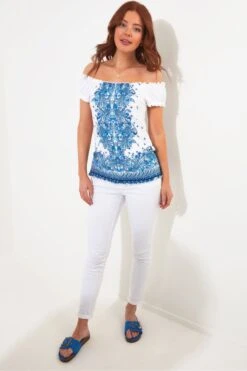 Joe Browns Boho Lettuce Edge Jersey Top -Angebote Stil Welt Store B63771s3