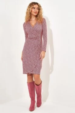 Joe Browns Midi Kleid Mit Geometrische Muster Bedruckt -Angebote Stil Welt Store B68287s4