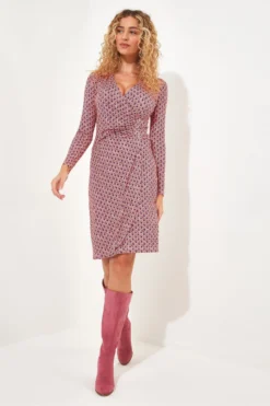 Joe Browns Midi Kleid Mit Geometrische Muster Bedruckt -Angebote Stil Welt Store B68287s5 scaled