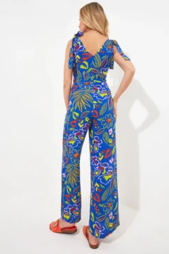Joe Browns Bright Tropical Print Wide Leg Crinkle Jumpsuit -Angebote Stil Welt Store B68614s3 scaled