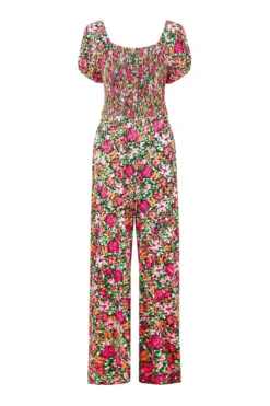 Joe Browns Petite Geblümter Overall Mit Weitem Bein Und Kräuselung -Angebote Stil Welt Store B74462s4 scaled