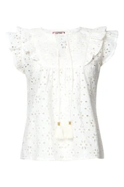 Joe Browns Broderie And Ruffle Trim Short Sleeve Top 5 Joe Browns Broderie And Ruffle Trim Short Sleeve Top -Angebote Stil Welt Store B76726s3