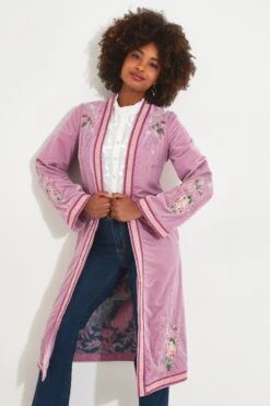 Joe Browns Boutique Bestickter, Ausgestellter, Langer Kimono 13 Joe Browns Boutique Bestickter, Ausgestellter, Langer Kimono -Angebote Stil Welt Store B81226s7