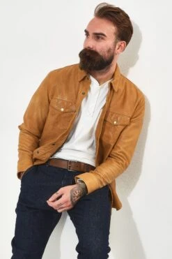 Joe Browns Western-Hemdjacke Aus Leder -Angebote Stil Welt Store B86543s5