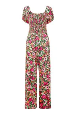 Joe Browns Geblümter Overall Mit Weitem Bein Und Kräuselung -Angebote Stil Welt Store B87305s4