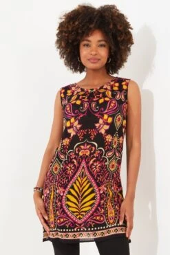 Joe Browns Ärmellose Boho-Tunika Mit Kontrastprint