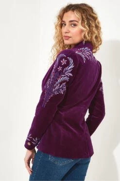 Joe Browns Boutique Bestickter Samtblazer -Angebote Stil Welt Store B88627s3