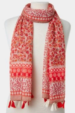 Joe Browns Bedruckter Schal Im Boho-Design Mit Quasten