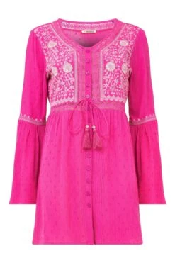 Joe Browns Lang Geschnittene, Bestickte Bluse Aus Strukturiertem Material -Angebote Stil Welt Store B92346s5