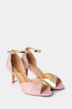Joe Browns Art Deco Peeptoe-Sandalen, Metallic -Angebote Stil Welt Store B95966s4 scaled