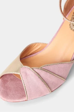 Joe Browns Art Deco Peeptoe-Sandalen, Metallic -Angebote Stil Welt Store B95966s5 scaled