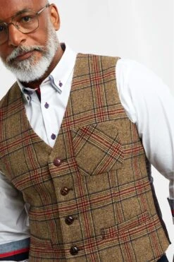 Joe Browns Karierte Tweed-Weste -Angebote Stil Welt Store K18474s5