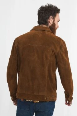 Joe Browns Classic Klassische Westernjacke Aus Veloursleder -Angebote Stil Welt Store K29926s3