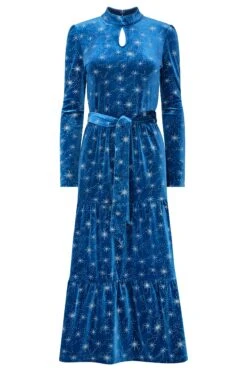 Joe Browns Written In The Stars Kleid Aus Velours -Angebote Stil Welt Store K31946s5