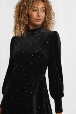 Joe Browns Starstruck Velours-Kleid -Angebote Stil Welt Store K31949s4 scaled