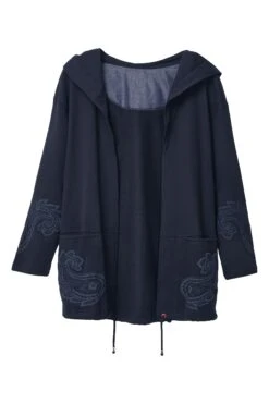 Joe Browns Langes, Gemütliches Kapuzensweatshirt -Angebote Stil Welt Store K41644s5