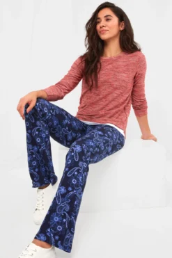 Joe Browns Funky Ausgestellte Hose Mit Blumenprint