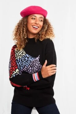 Joe Browns Intriguing Pullover Mit Animalprint