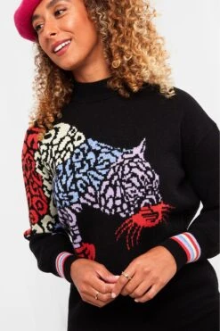 Joe Browns Intriguing Pullover Mit Animalprint -Angebote Stil Welt Store K41654s4