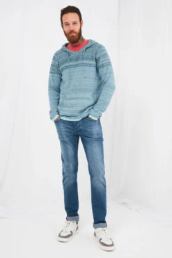 Joe Browns Beach To Bar Gestricktes Kapuzensweatshirt -Angebote Stil Welt Store K48042s3 scaled