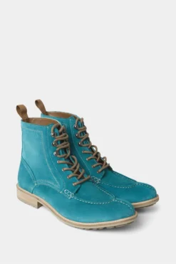 Joe Browns Alex Stiefel Aus Veloursleder, Grün