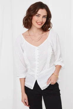 Joe Browns Elegantes Top Mit Stickerei