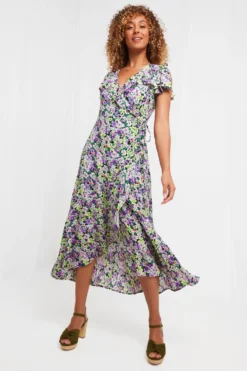 Joe Browns Francesca Rüschenkleid -Angebote Stil Welt Store K48182s3 scaled