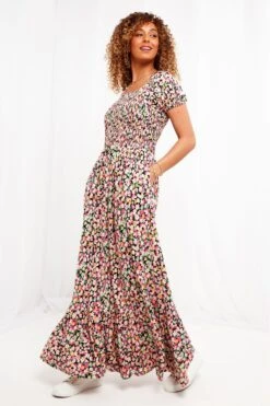 Joe Browns Ellie Gesmoktes Jersey-Kleid -Angebote Stil Welt Store K48194s3