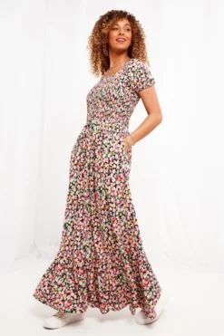 Joe Browns Ellie Gesmoktes Jersey-Kleid -Angebote Stil Welt Store K48194s3 scaled