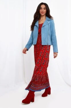 Joe Browns Stunning Jacke Aus Veloursleder -Angebote Stil Welt Store K48195s3